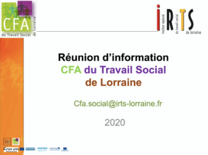 réunion d’information sur l’apprentissage Rentrée 2020