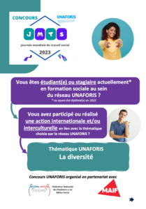 concours UNAFORIS – Journée Mondiale du Travail Social (JMTS) 2023